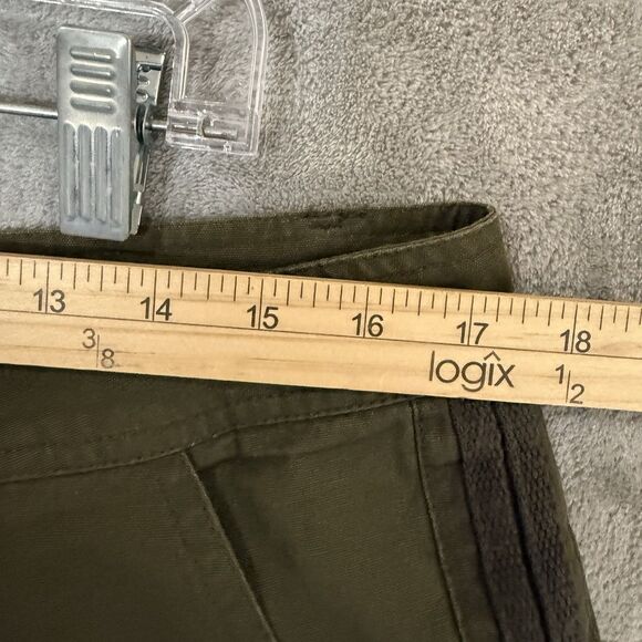 Vintage Y2K Japanese Free Knight Utility Cargo Pants Men 33 Military Green - Picture 5 of 9